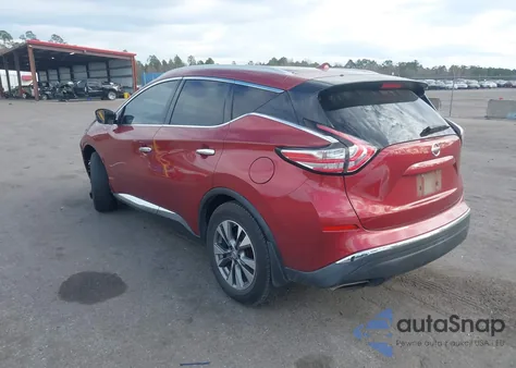 2015 Nissan Murano Sl из США, поврежденный, VIN 5N1AZ2MG7FN215153